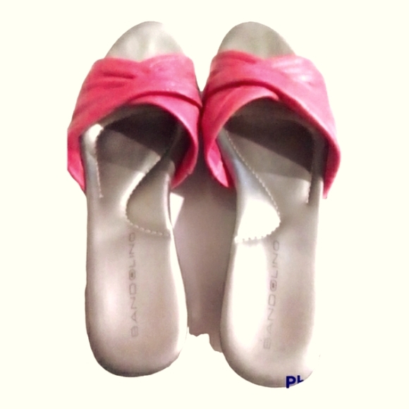 Bandolino pink sandals size 6 - Picture 1 of 8